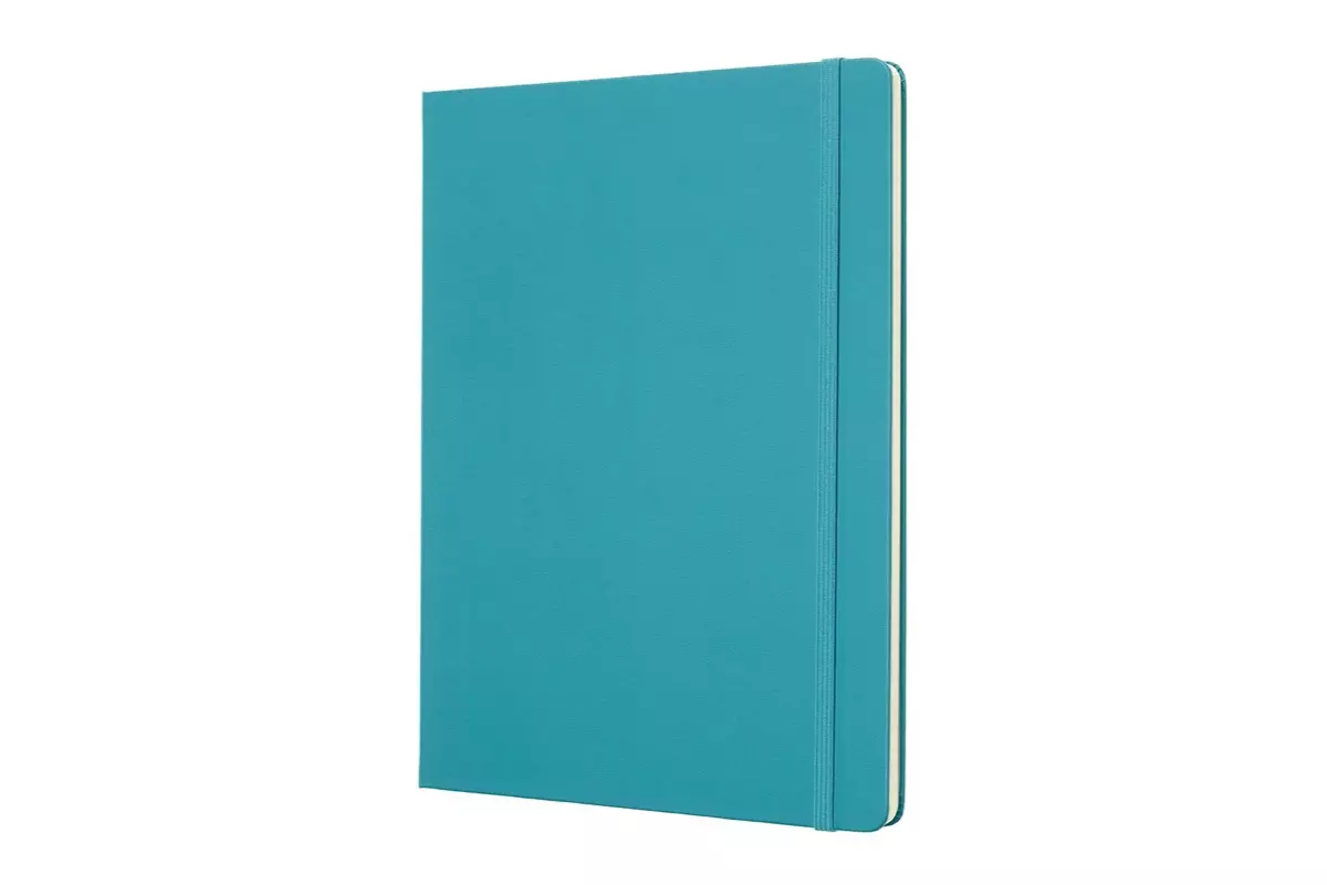 Een Moleskine Ruled Hard Cover Notebook XL Reef Blue koop je bij Moleskine.nl